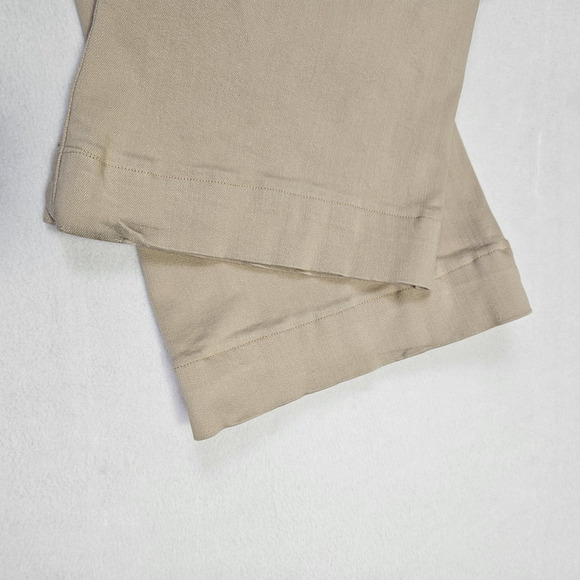 Hudson Women Taylor High Waist Flare Jean Park Beige Patch Pocket 27 Stretch Tan - Picture 6 of 16